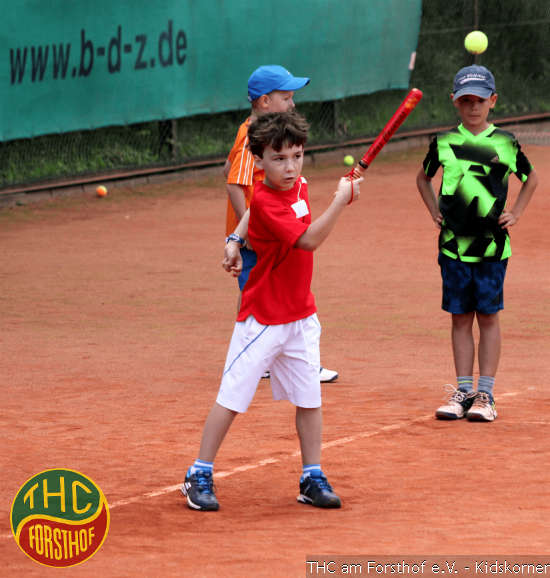 Tennis - Aufschlagwettbewerb - Kidskorner - Hit and Run